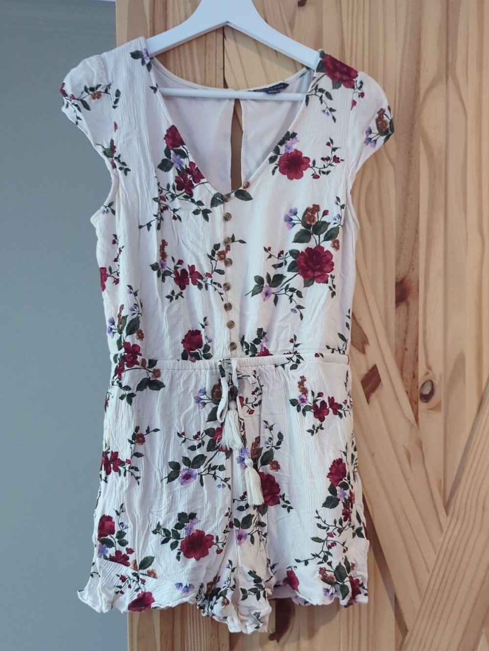 Floral Short Romper - American Eagle